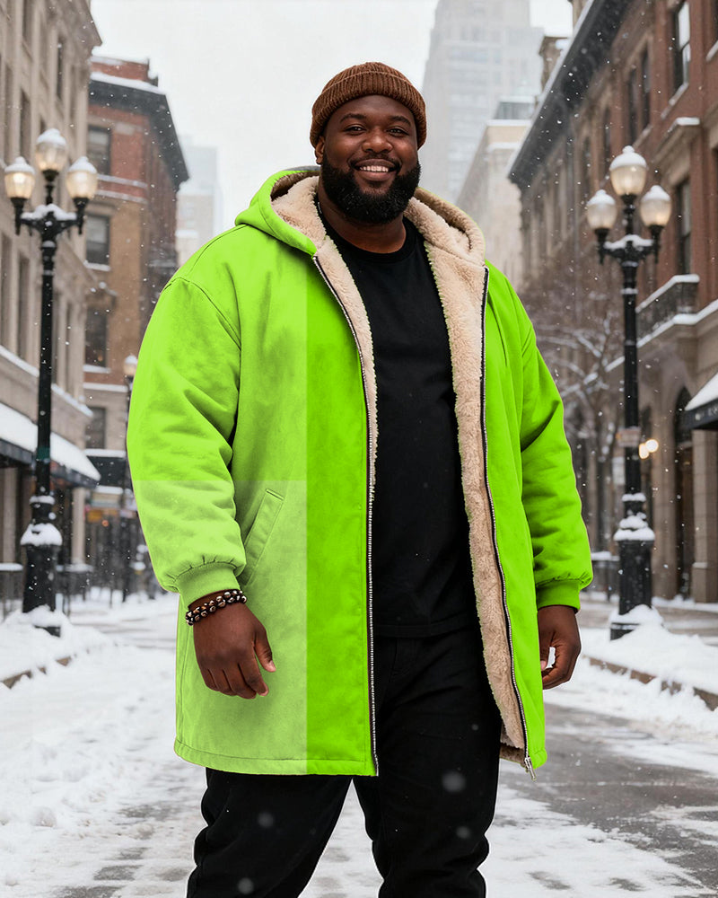 Big & Tall Pink Gradient Hoodie for big men view 3