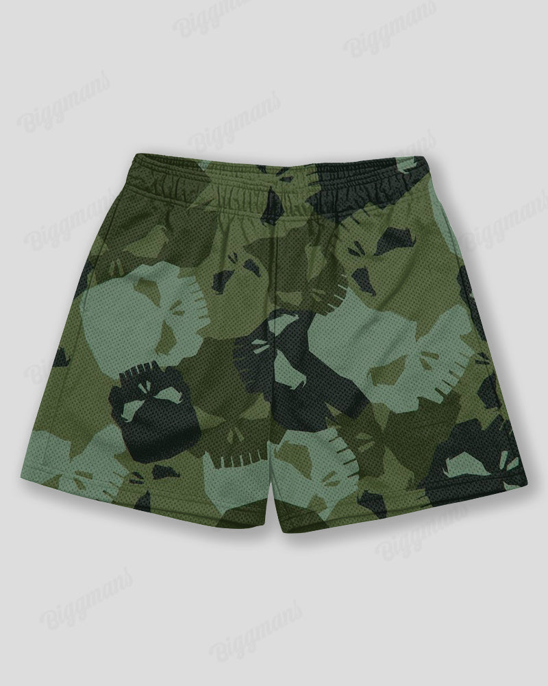 Big & Tall Graphic Graffiti Athletic Shorts for big men view 2