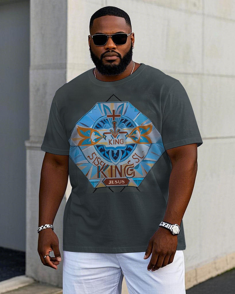 Big & Tall Graphic T-Shirt for big men