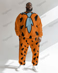 Big & Tall Streetwear Two-piece Set for big men view 1
