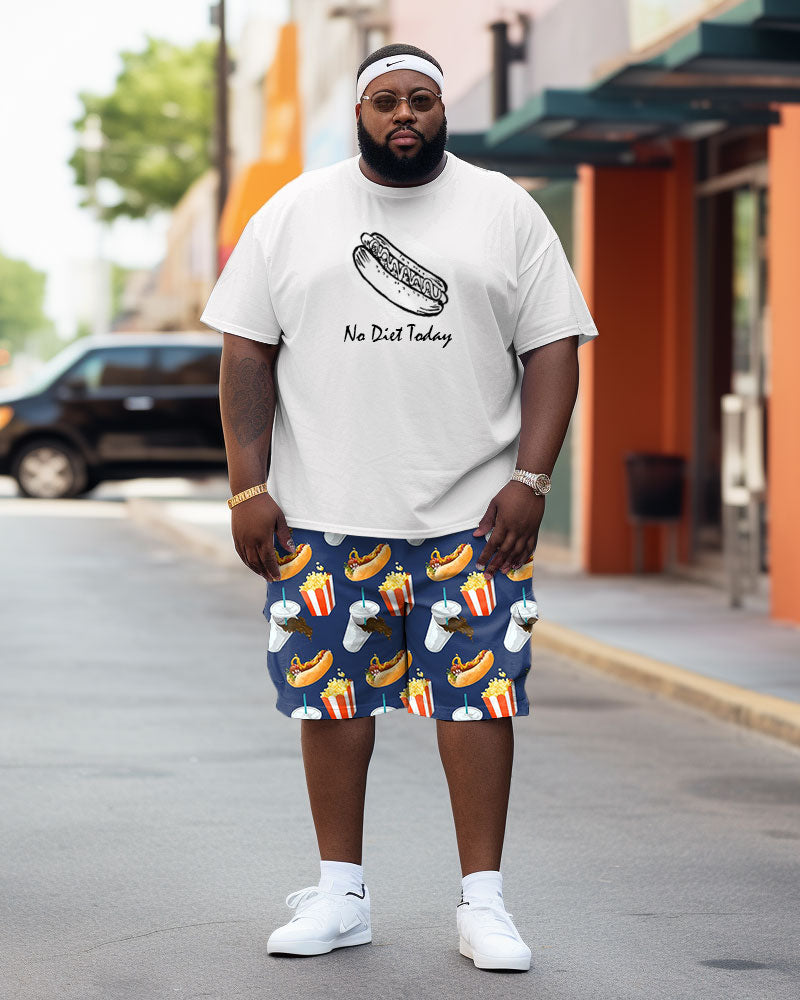Big & Tall Graphic Two-piece Set for big men view 1