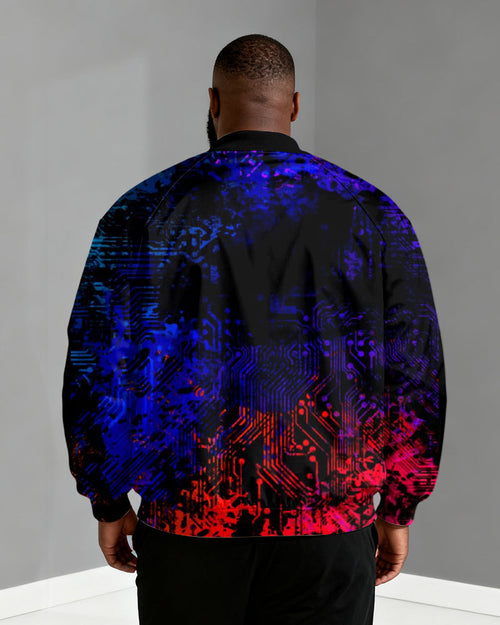 Big & Tall Graffiti Streetwear Men's Clothing for big men view 2