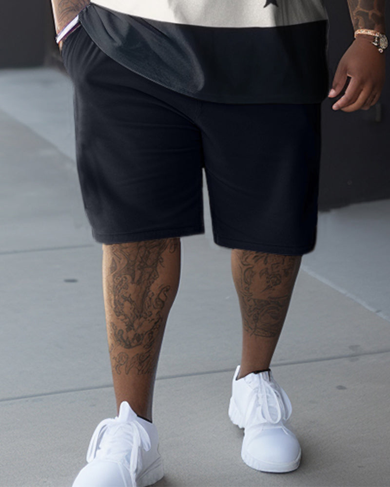 Big & Tall Athletic Two-piece Set for big men view 3