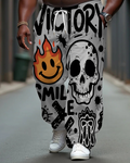 Big & Tall Streetwear Skull Pants for big men