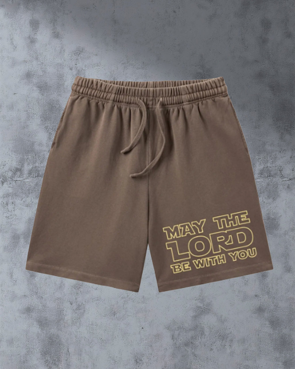 Big & Tall Gradient Graphic Streetwear Shorts for big men view 4