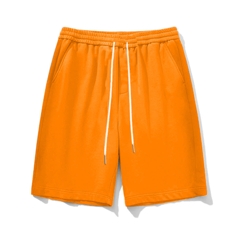 Big & Tall Solid Color Athletic Shorts for big men view 10