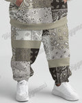 Big & Tall Streetwear Hoodie Sweatpants Set for big men view 8