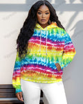 Big & Tall Gradient Graphic Hoodie for big men