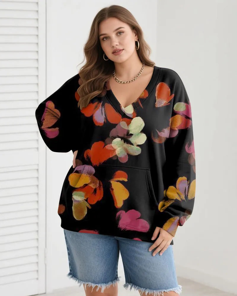 Big & Tall Graphic Floral Men's Clothing for big men view 4