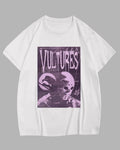 Big & Tall White Graphic T-Shirt for big men