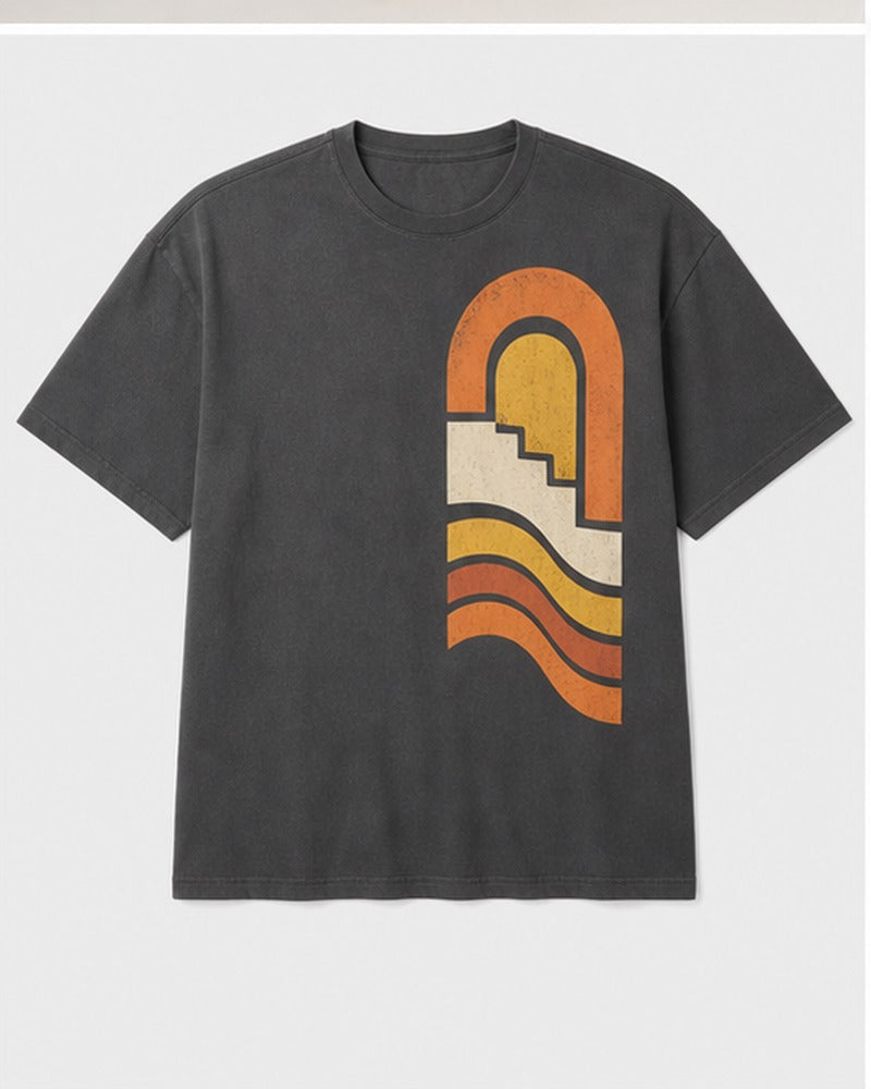 Canyon Sun Relay big and tall t-shirt only, front product view