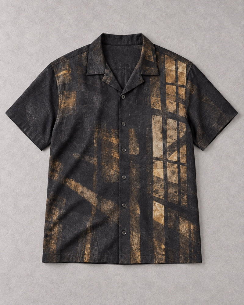 Charcoal Brass Foundry Window pocket-free shirt only, front product view