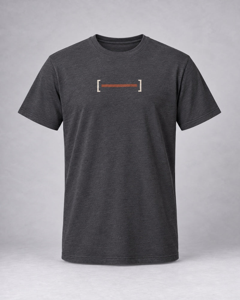 Charcoal Rust Highline Bracket T-shirt only, front product view