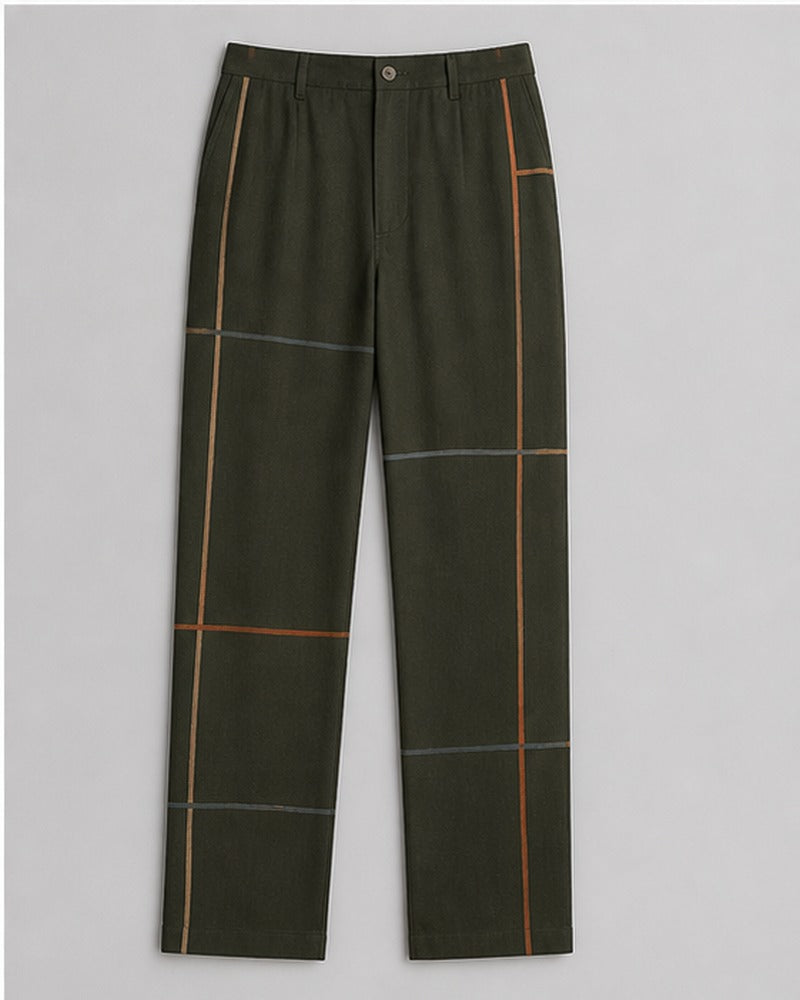 Copper Windowline big and tall pants only, front product view