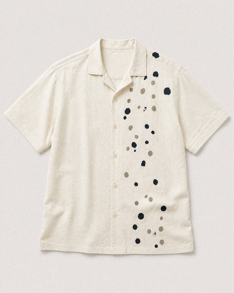 Ecru Ink Pebble big and tall shirt only, front product view