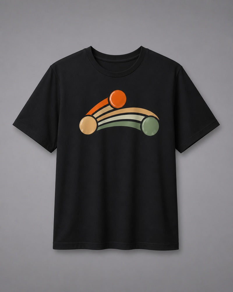 Ember Match Point Arc big and tall t-shirt only, front product view