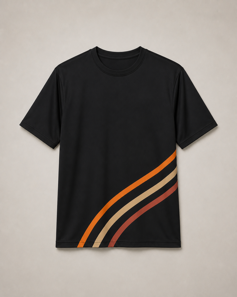 Ember Turnline big and tall crew-neck T-shirt only, front product view