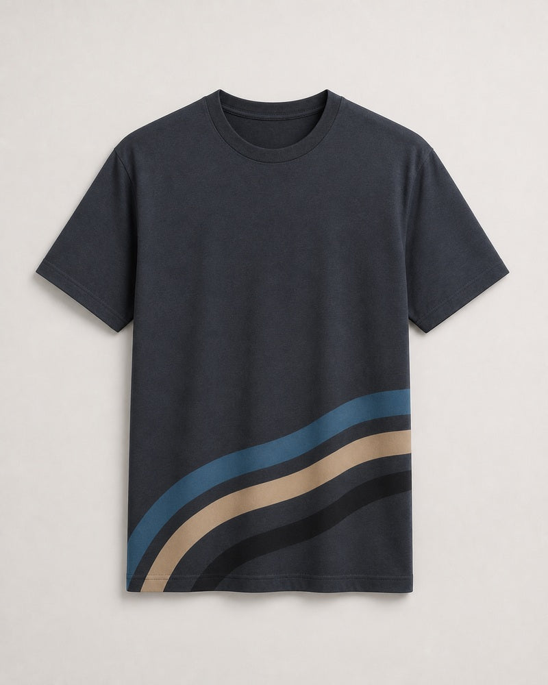 Granite Crosstide big and tall cotton-like stretch T-shirt only, front product view