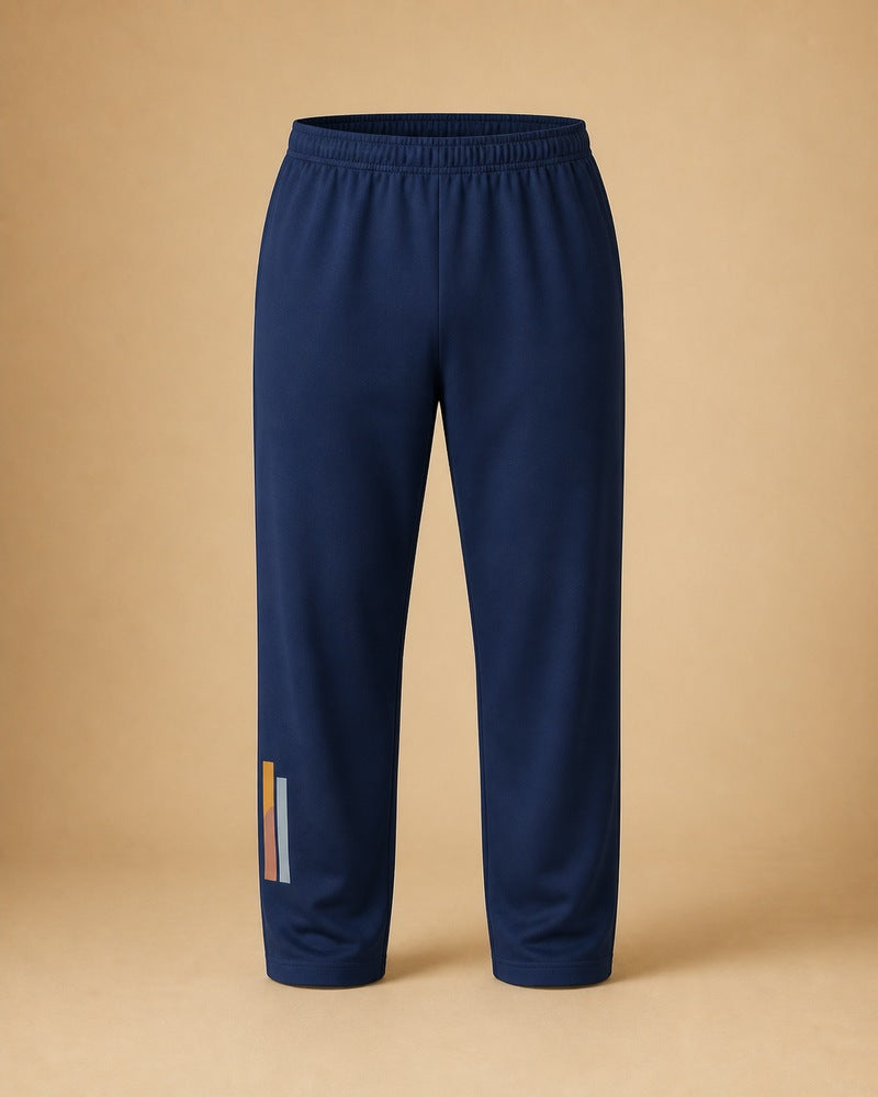 Indigo Accordion Signal big and tall pants only, front product view