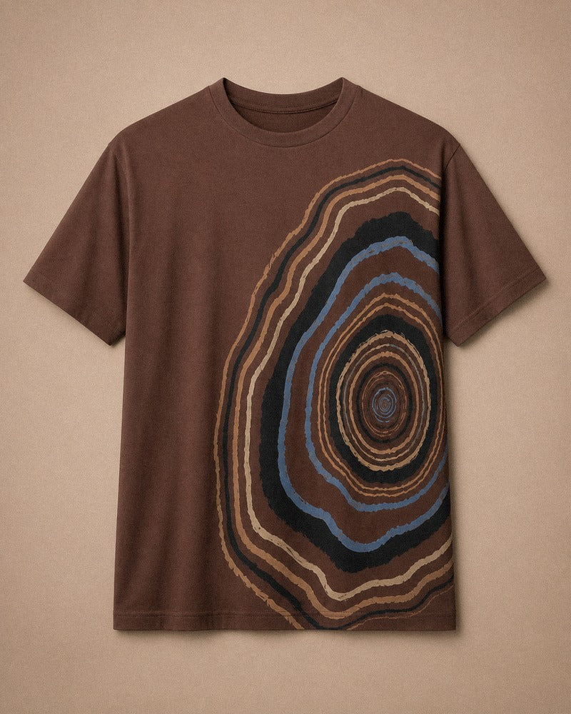 Ironwood Fossil Trace big and tall t-shirt only, front product view
