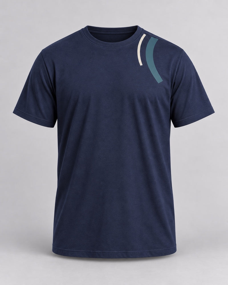 Midnight Oat Civic Arch T-shirt only, front product view