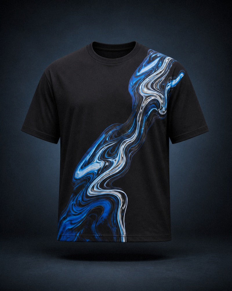 Molten Lake Signal big and tall t-shirt only, front product view