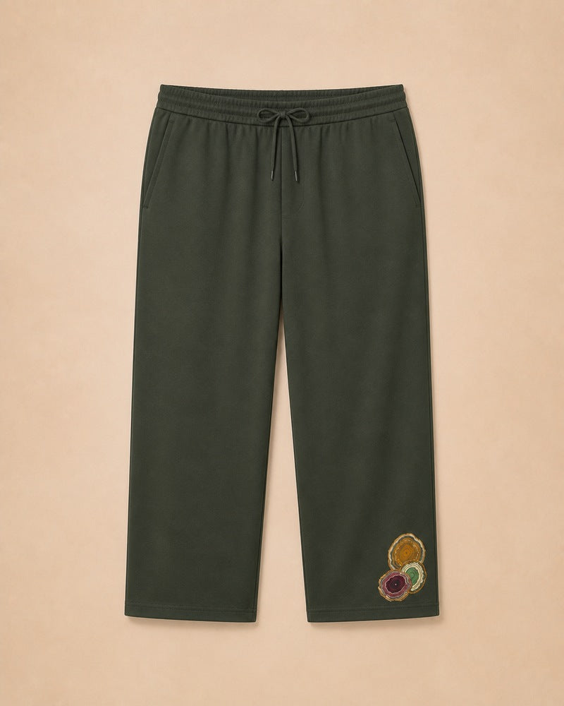 Moss Mineral Window big and tall pants only, front product view