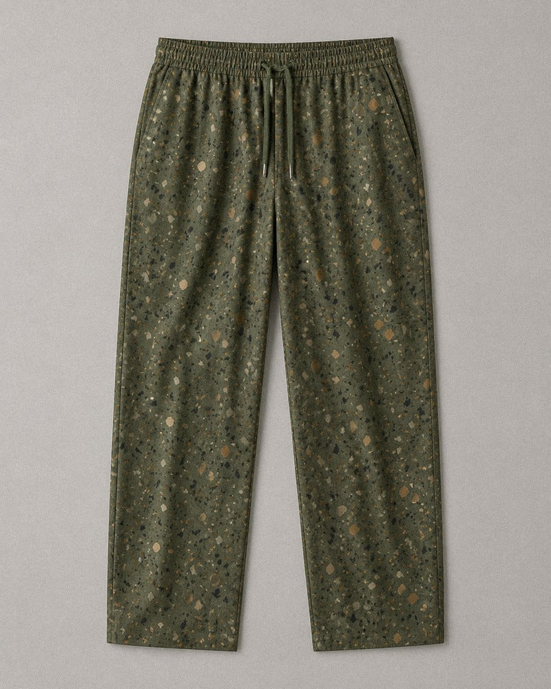 Moss Terrazzo Field big and tall pants only, front product view