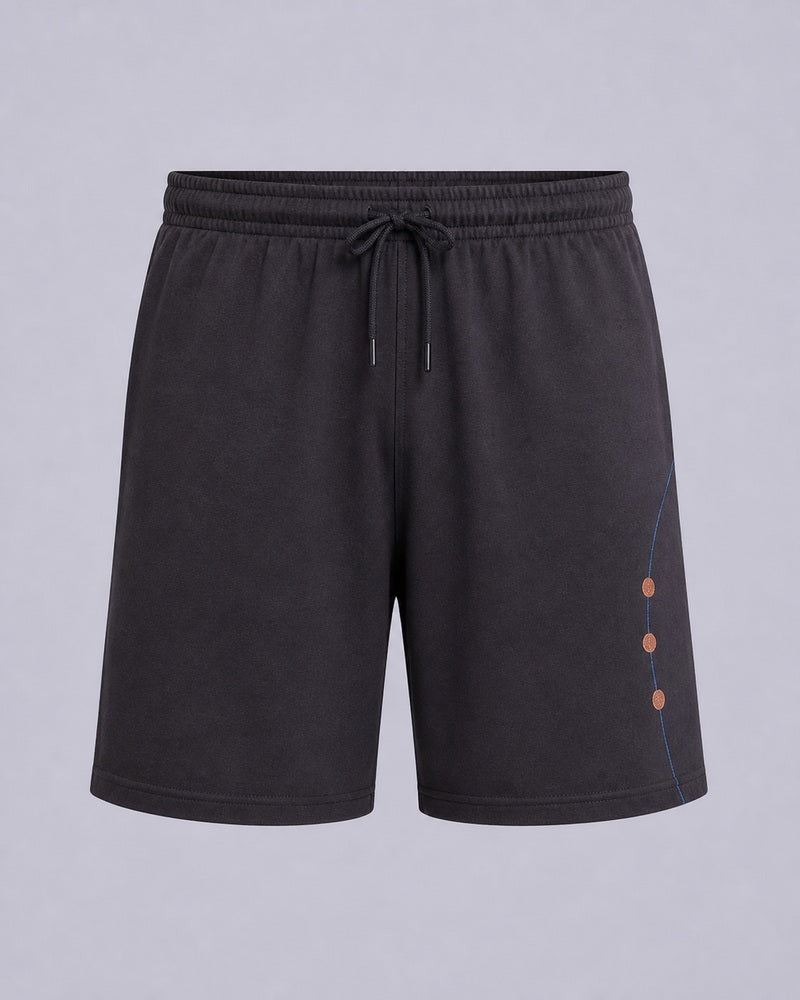 Orbit Moth Atlas big and tall knee-length shorts only, front product view