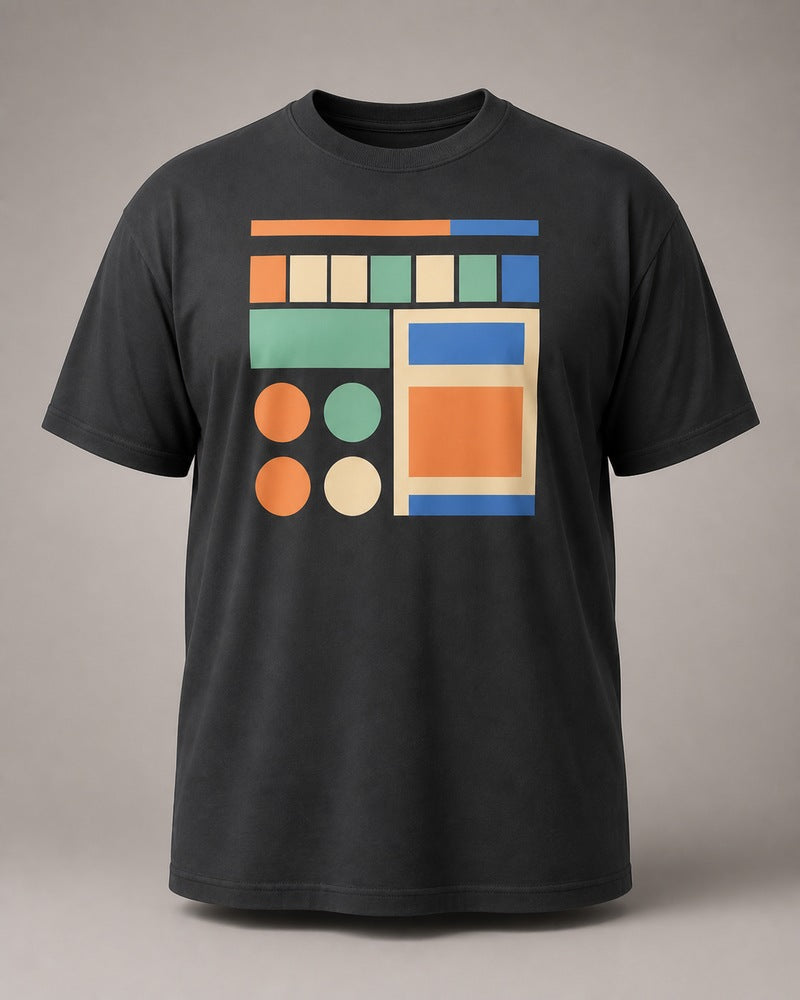 Pocket Radio Parade big and tall t-shirt only, front product view