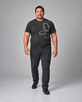 Black Broken Ovals complete outfit