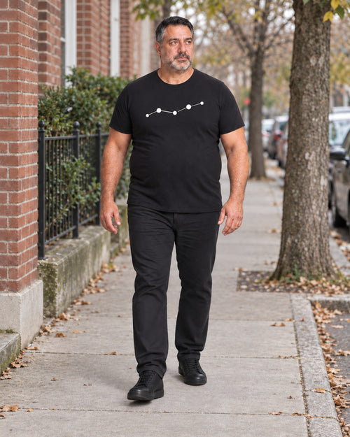 Black Five Node outfit in an everyday setting