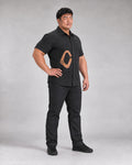 Black Open Clasp complete outfit
