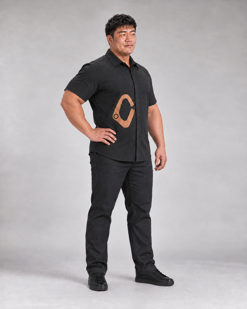 Black Open Clasp complete outfit