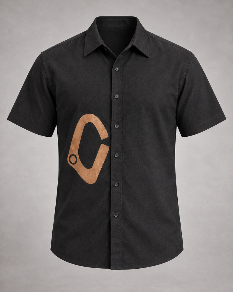 Black Open Clasp top only