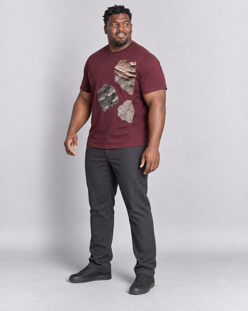 Burgundy Rock Layers complete outfit