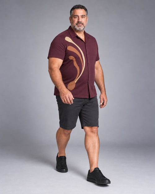 Burgundy Spline Field complete outfit