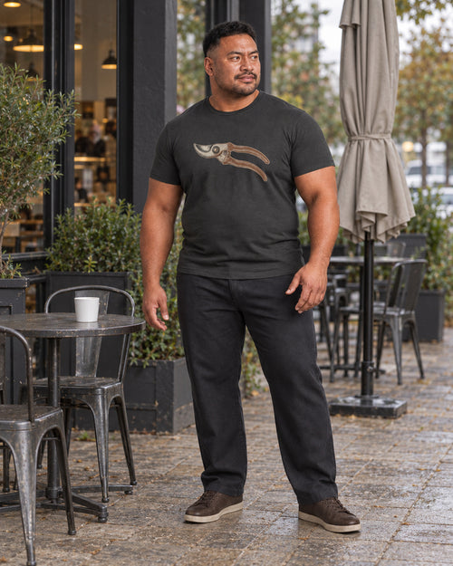 Charcoal Garden Pruner outfit in an everyday setting