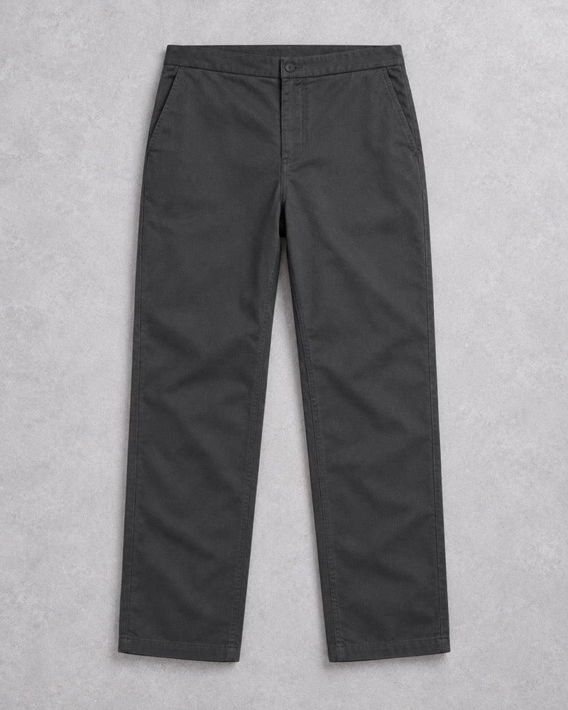 Plain pants paired with Charcoal Floating Bars