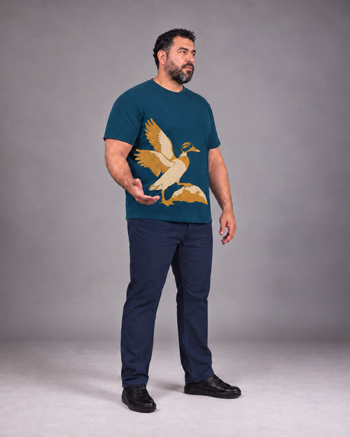 Deep Teal Duck Climb complete outfit