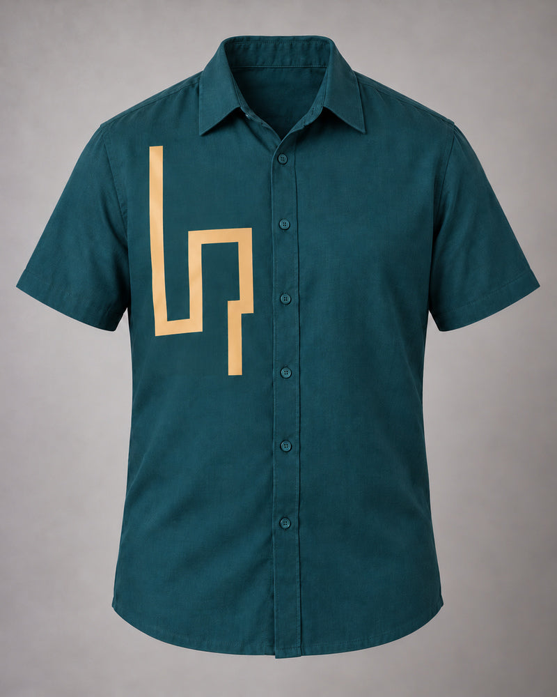 Deep Teal Open Labyrinth top only