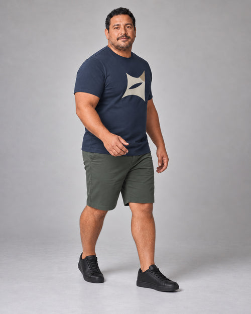 Navy Saddle Cut complete outfit