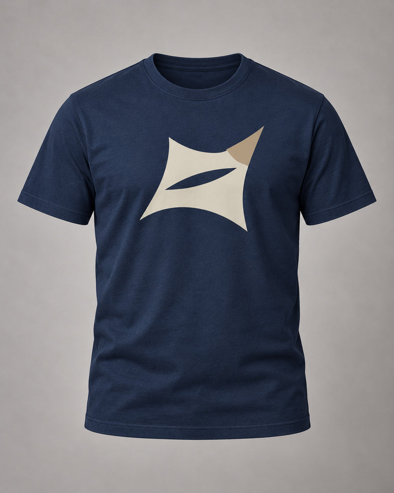 Navy Saddle Cut top only