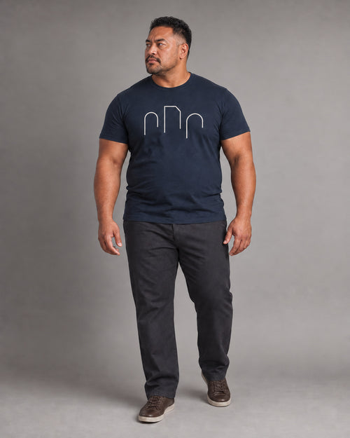 Navy Unequal Gates complete outfit