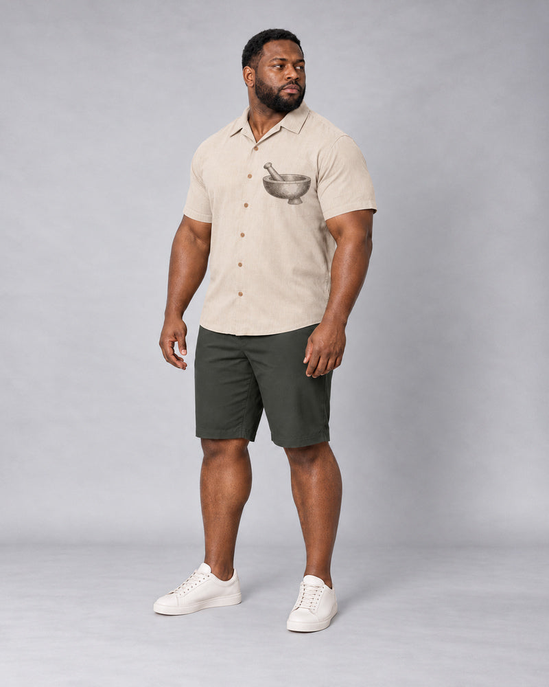 Oatmeal Mortar Pair complete outfit
