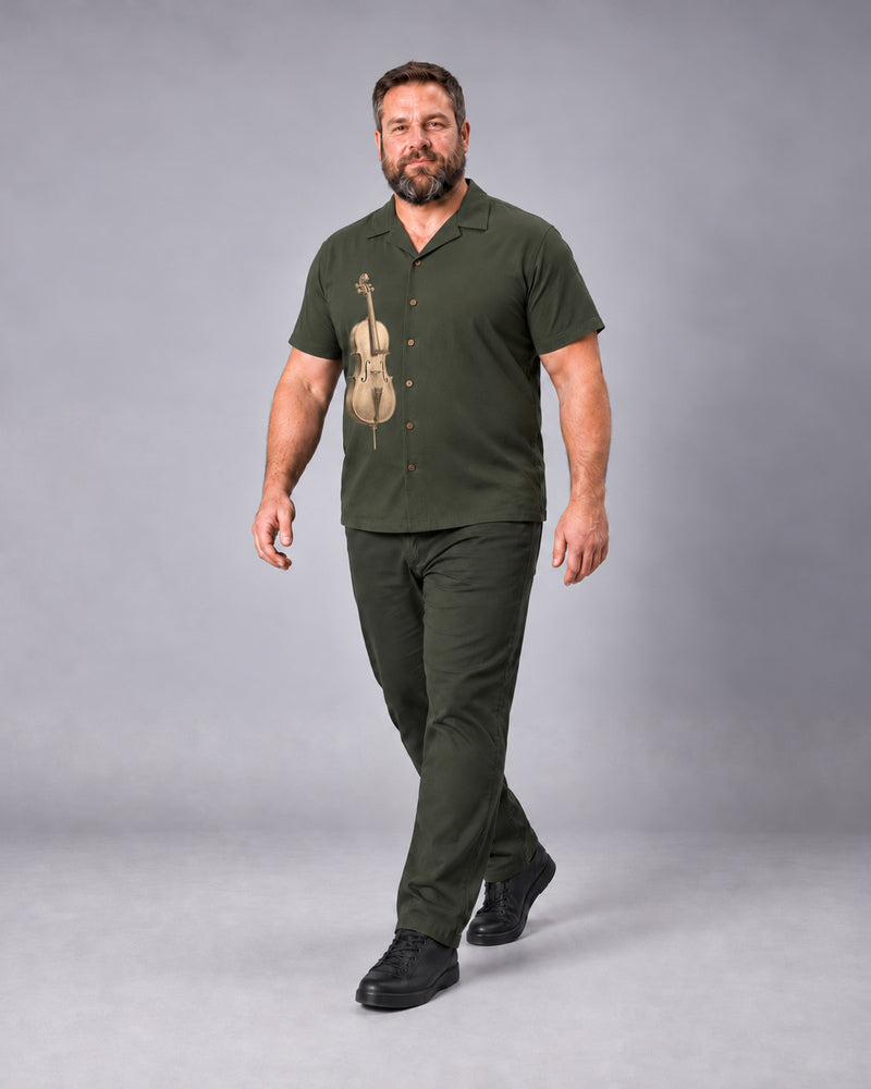 Olive Cello Rest complete outfit