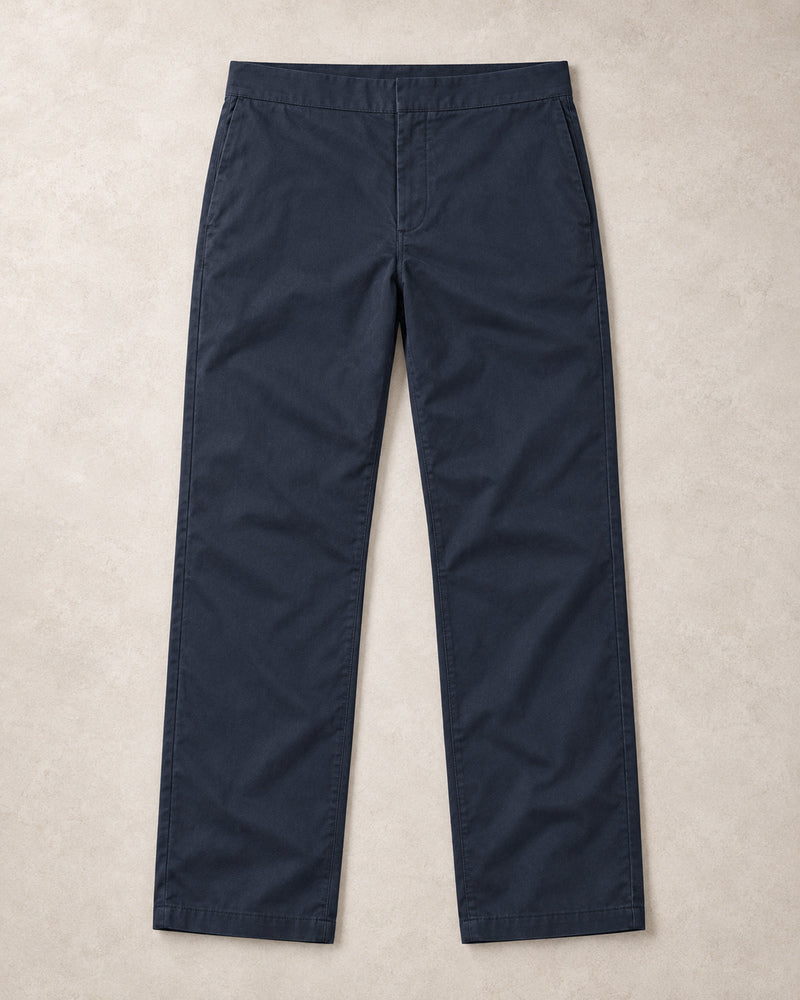 Plain pants paired with Rust City Cutout