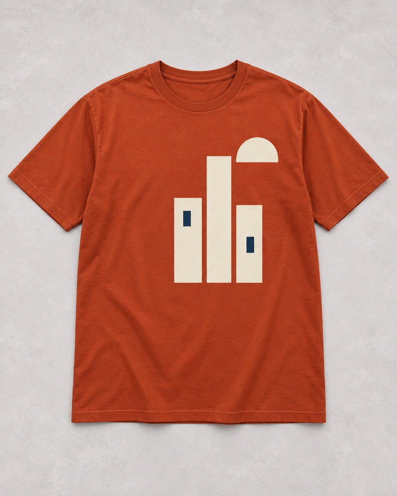 Rust City Cutout T-shirt only
